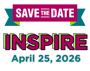 save the date inspire April 25, 2026