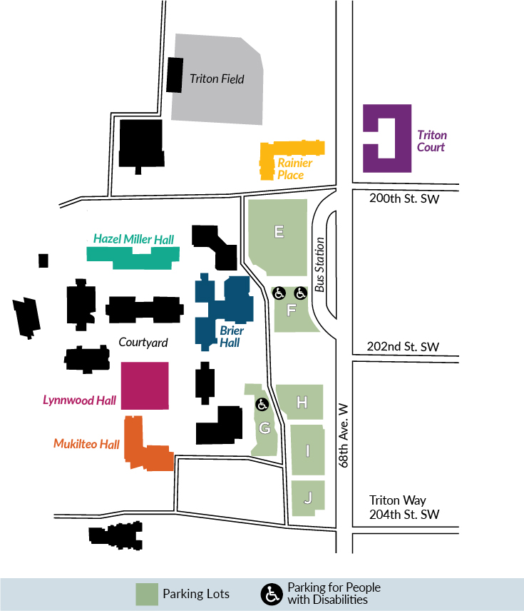 Map of Triton Visit Day