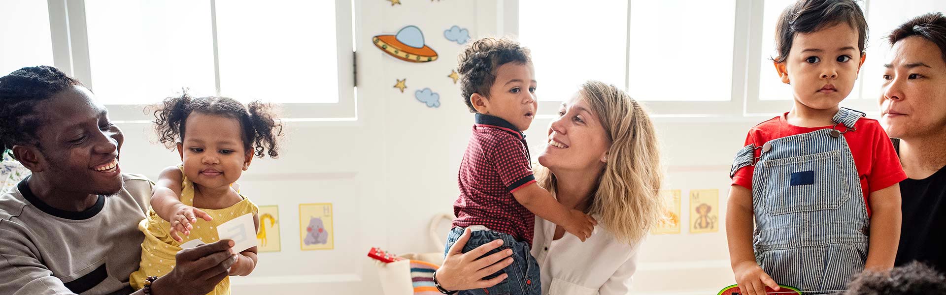 Parents with children