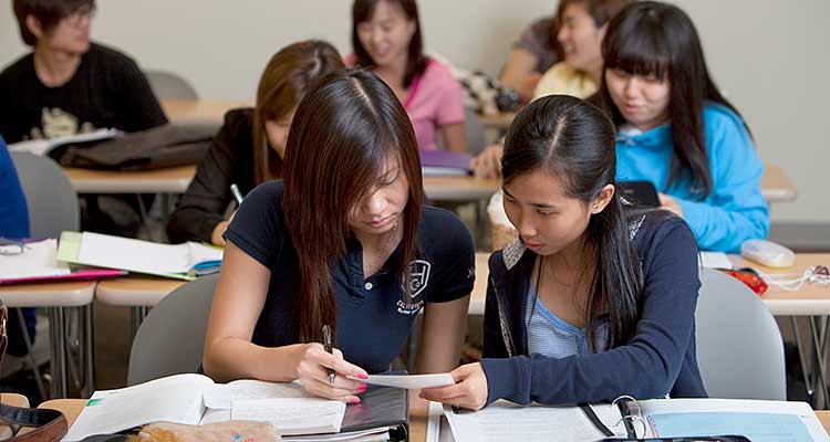 ELA students in the classroom