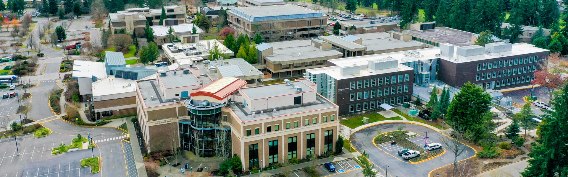 Aerial of Edmonds College