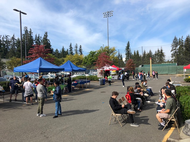 housing students at annual BBQ